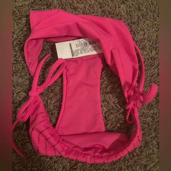 Pink Rhinestone Bikini - Picture 5 of 6
